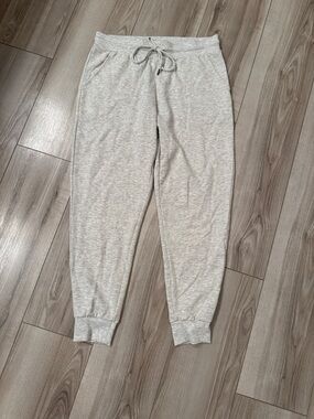 stars above Light Gray Cozy Fleece Sweatpants - Medium